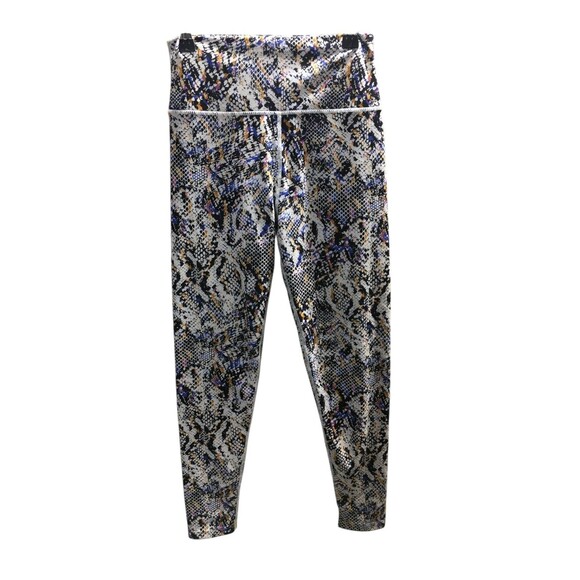 Sage Collective Pants Women's Size Small Multicolor Snake Print Yoga Athletic - Picture 1 of 6